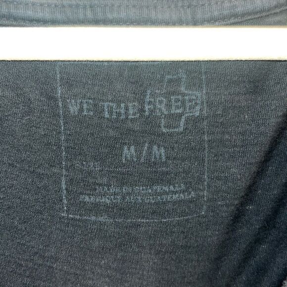 ✨We The Free Raw Edge Washed Out Grey Sz Medium T-Shirt FREE PEOPLE✨ - Picture 7 of 12